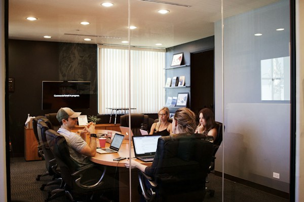 Digital ad dashboard showing campaign metrics